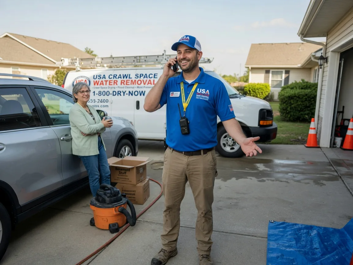 Crawl Space Water Removal Sacred Heart, MN FAQs